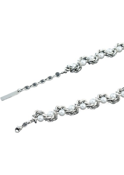 Tasarım Trendi Yılan Serisi Yığılmış Inci Kolye Japon ve Kore Üst Düzey Moda Bayanlar Kişiselleştirilmiş Sarma Köprücük Kemiği Zinciri (Yurt Dışından) fiyatları