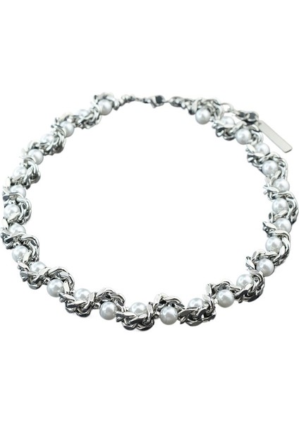 Tasarım Trendi Yılan Serisi Yığılmış Inci Kolye Japon ve Kore Üst Düzey Moda Bayanlar Kişiselleştirilmiş Sarma Köprücük Kemiği Zinciri (Yurt Dışından) fırsatları