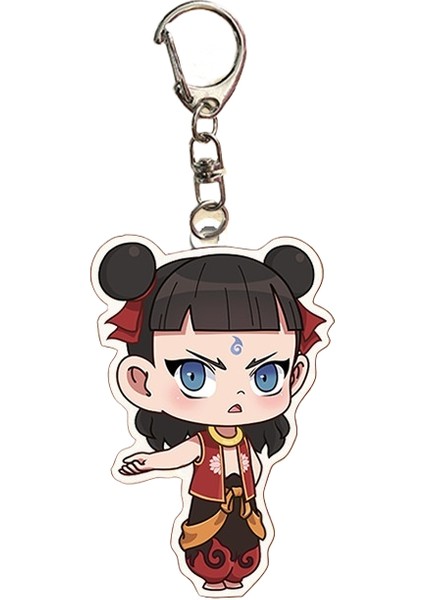 Nezha Karikatür Anahtarlık (Yurt Dışından)