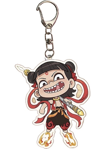 Nezha Karikatür Anahtarlık (Yurt Dışından)