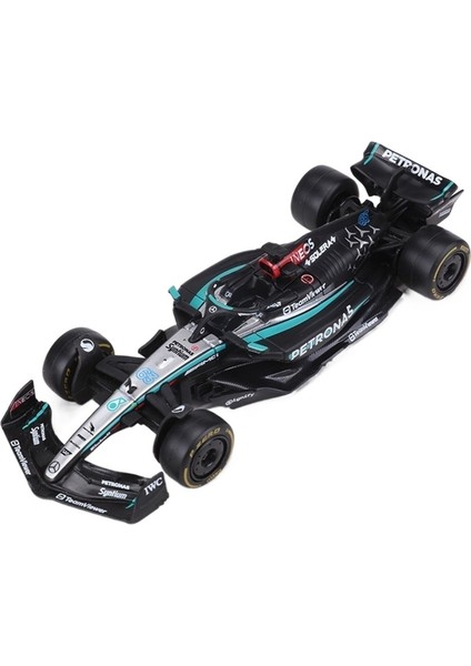 Bburago1:43 Mercedes-Benz F1 Formula 1 Yarış Modeli 2024 Mercedes-Benz W15 #63 Standart Sürüm (Yurt Dışından)