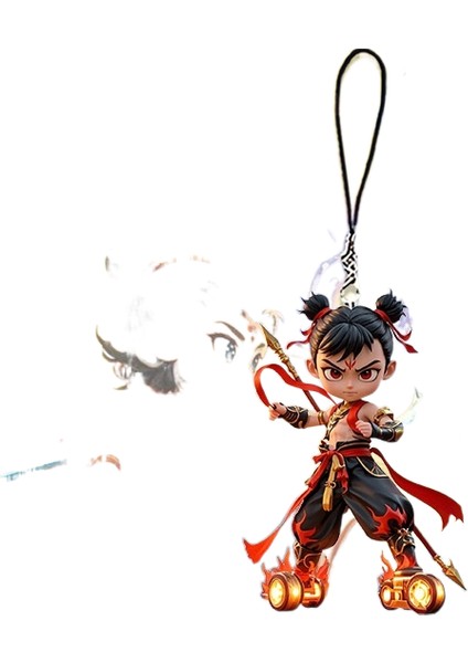 Nezha Karikatür Anahtarlık (Yurt Dışından)