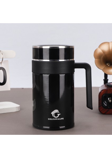 Çay Ayırıcılı Büyük Kapasiteli Iş Ofisi Kulplu Kupa Çay Bardağı (Yurt Dışından)