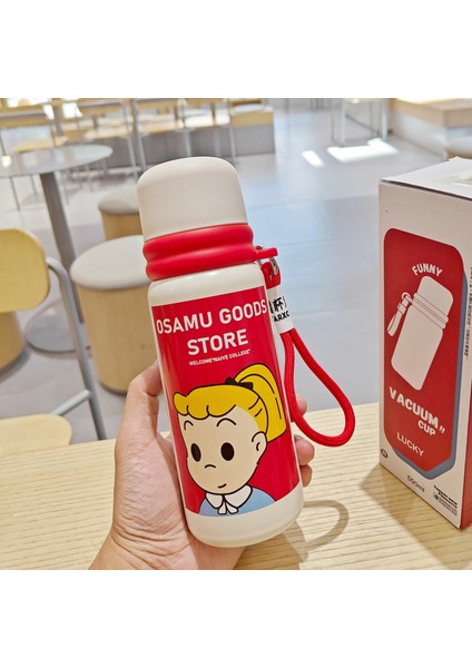 Öğrenci Yalıtımlı Bardak Gıda Sınıfı Paslanmaz Çelik Vakumlu Bardak Hediyelik Eşya (Yurt Dışından)