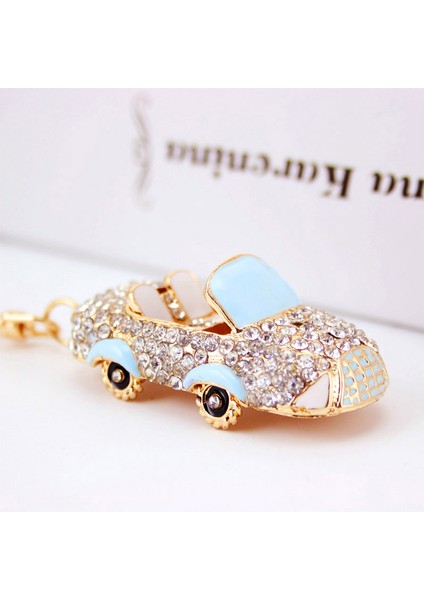 Araba Modeli Anahtarlık Metal Kolye Çanta Çekicilik Hediye (Yurt Dışından)