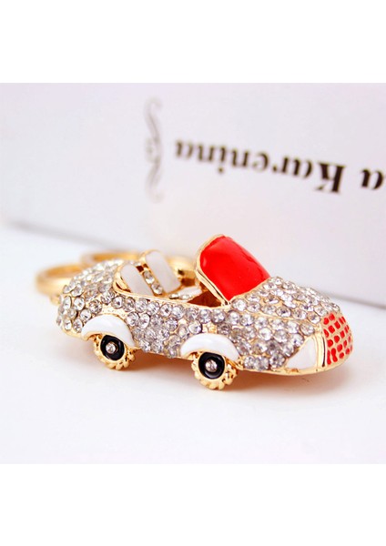 Araba Modeli Anahtarlık Metal Kolye Çanta Çekicilik Hediye (Yurt Dışından)
