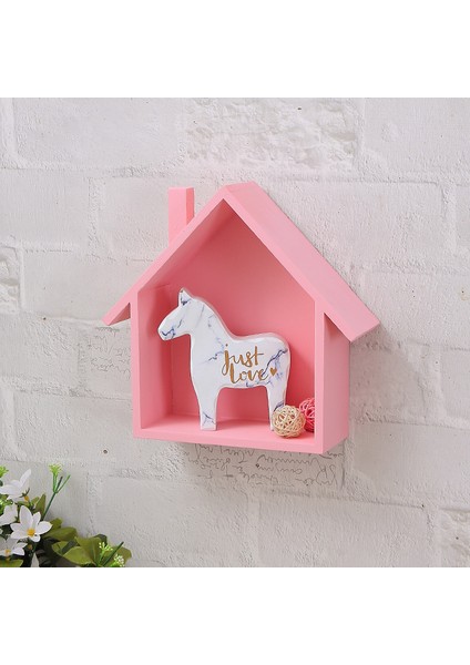 Küçük Ev Rafları Çocuk Odası Kreş Yemek Odası Ahşap Depolama Dekoratif Raf Bölücüler (Yurt Dışından)