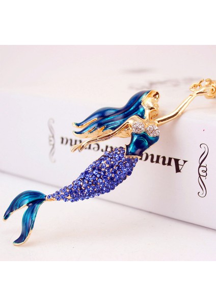 Denizkızı Araba Anahtarlığı Kolye Anahtarlık Küçük Hediyeler (Yurt Dışından)