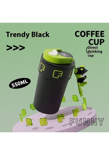 Kahve Kupa Araba Kupa Paslanmaz Çelik Yalıtımlı Kupa (Yurt Dışından)