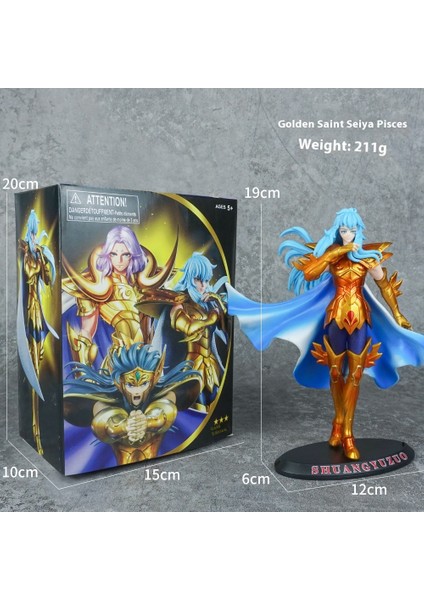 Altın Saint Seiya El Kuklası Anime Takımyıldızı Modeli Süsler (Yurt Dışından)