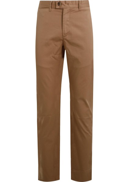 Camel Slim Fit Chino Pantolon