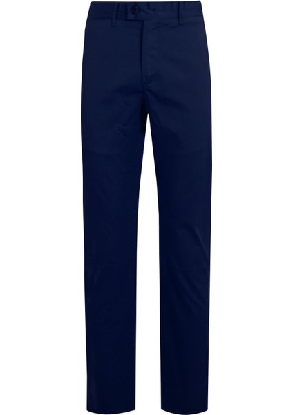 Lacivert Slim Fit Chino Pantolon
