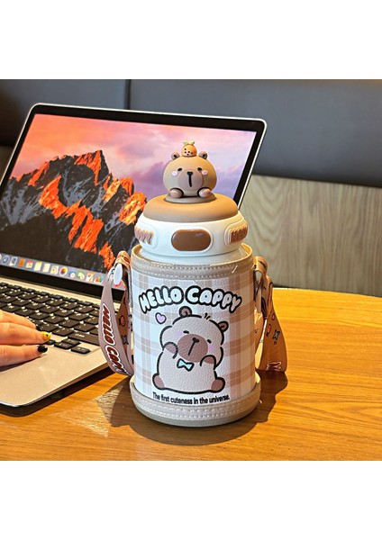 Yalıtım Kabı Karikatür Öğrenci Hediye Kabı Vakumlu Su Kabı (Yurt Dışından)