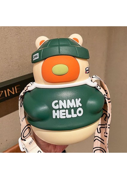 Yalıtım Kabı Karikatür Öğrenci Hediye Kabı Vakumlu Su Kabı (Yurt Dışından)