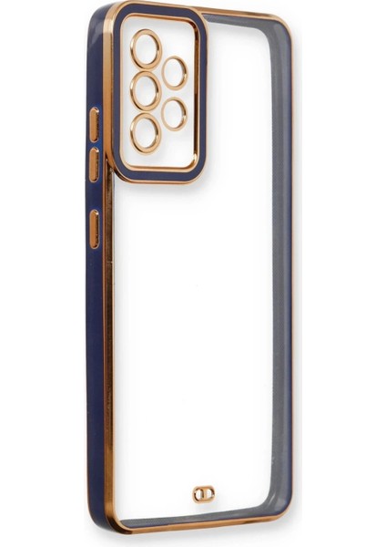 Samsung Galaxy A23 4g Kılıf Liva Lens Silikon - Mavi fırsatları