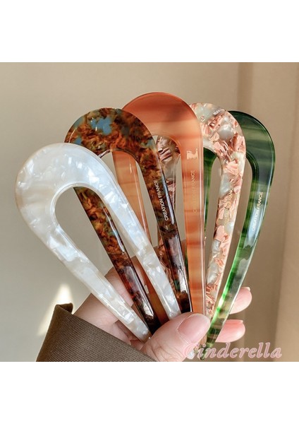 France Handmade Topuz Tokası 13CM - Lüks Kemik Saç Topuz Çubuğu - Yeni Sezon Çubuk Toka (Model-3) modelleri