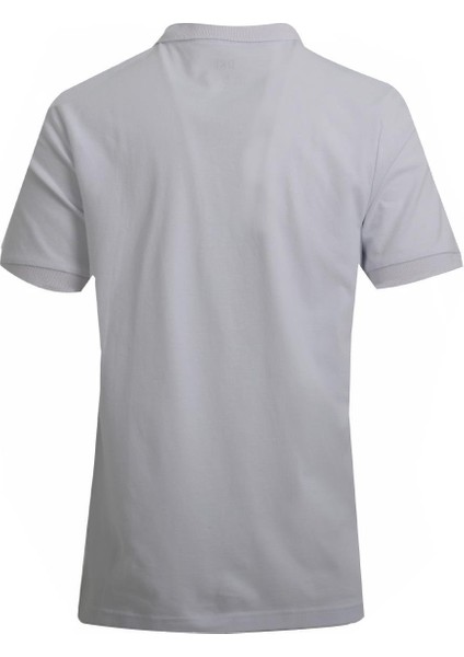Beyaz Comfort Fit Polo Yaka Pike T-Shirt fiyatları