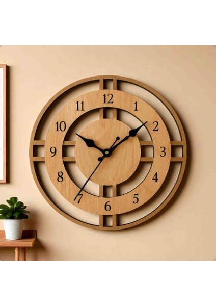 HUŞ Ahşap Katmanlı Saat Tepedentırnağa Özel Seri fırsatları