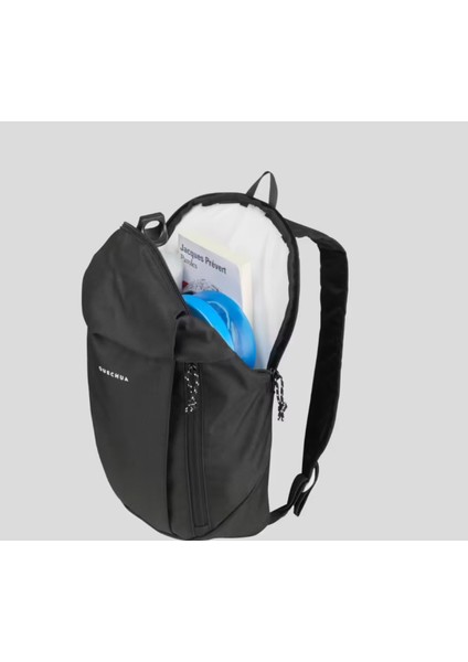 Quechua Doğa Yürüyüşü Sırt Çantası - 10L - Siyah - NH 100 fiyatları