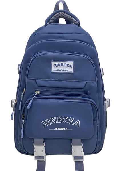 Yüksek Yüzlü Öğrenciler Için Büyük Kapasiteli Çok Katmanlı Sırt Çantası (Yurt Dışından)