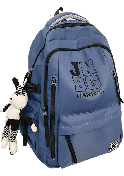 Ortaokul Lise Öğrencileri Kire Dayanıklı Büyük Kapasiteli Harf Sırt Çantası (Yurt Dışından)