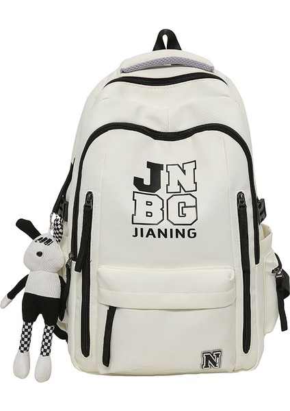 Ortaokul Lise Öğrencileri Kire Dayanıklı Büyük Kapasiteli Harf Sırt Çantası (Yurt Dışından)