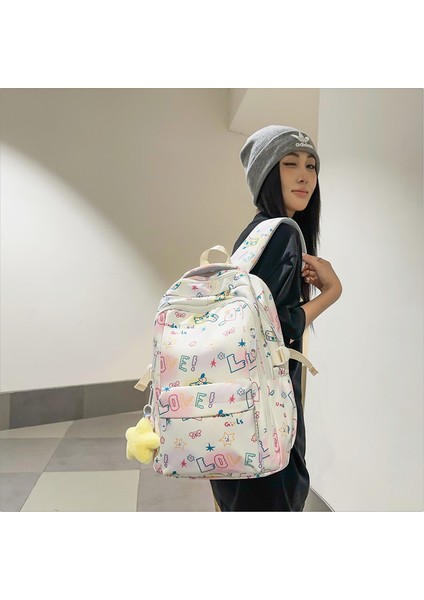Yüksek Yüzlü Kız Mektup Sırt Çantası (Yurt Dışından) fırsatları
