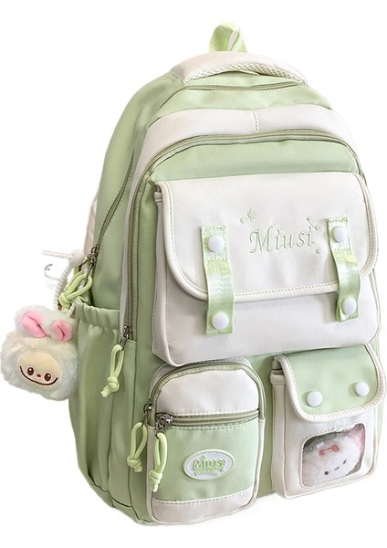 Öğrenci Yüksek Yüzlü Çok Katmanlı Sırt Çantası Sırt Çantası (Yurt Dışından)