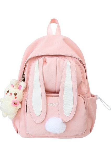 Yüksek Yanlı Tavşan Kulak Lisesi Sırt Çantası (Yurt Dışından)