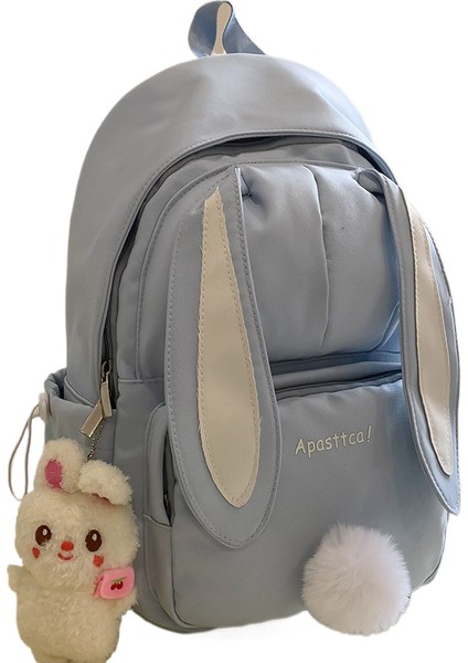 Yüksek Yanlı Tavşan Kulak Lisesi Sırt Çantası (Yurt Dışından)