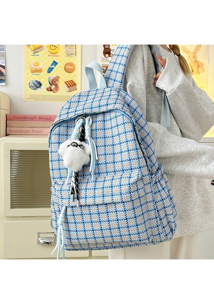 Lise Öğrencileri Için Ekose Sırt Çantası (Yurt Dışından) indirimleri