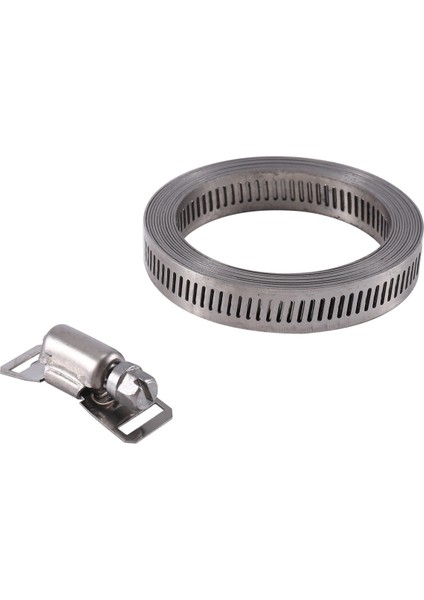 304 Paslanmaz Çelik Solucan Kelepçe Hortum Kelepçesi Kayış Bağlantı Elemanları ile Ayarlanabilir Dıy Boru Hortum Kelepçesi Kanal Kelepçesi 7.9 Feet (Yurt Dışından) fırsatları