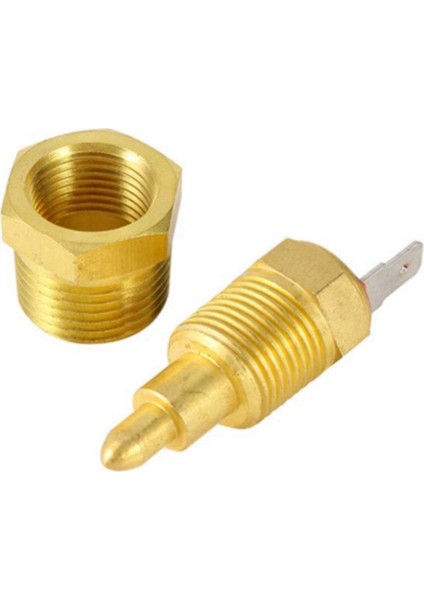 175°F Ila 185°F Npt 3/8 Araba Motoru Soğutma Elektrikli Fan Termostat Sıcaklık Anahtarı Araba Aksesuarları (Yurt Dışından)