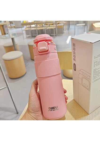 Yalıtım Kabı Büyük Kapasiteli Spor Vakumlu Su Kabı Açık Hava Bisiklet Pipeti Doğrudan Içme Çift Kullanımlı Daklar (Yurt Dışından)