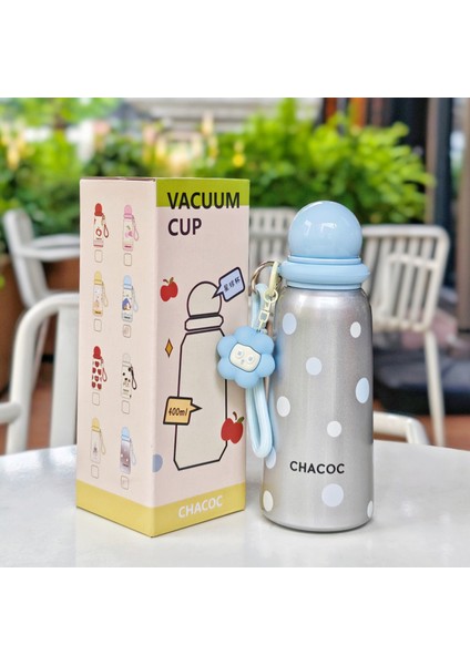 Paslanmaz Çelik Yalıtımlı Kupa Sevimli Öğrenci Kupası Moda Hediye (Yurt Dışından)