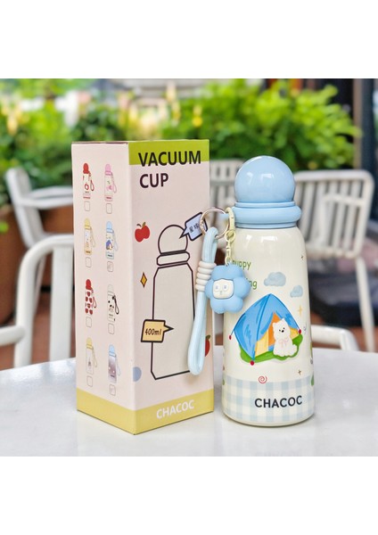 Paslanmaz Çelik Yalıtımlı Kupa Sevimli Öğrenci Kupası Moda Hediye (Yurt Dışından)