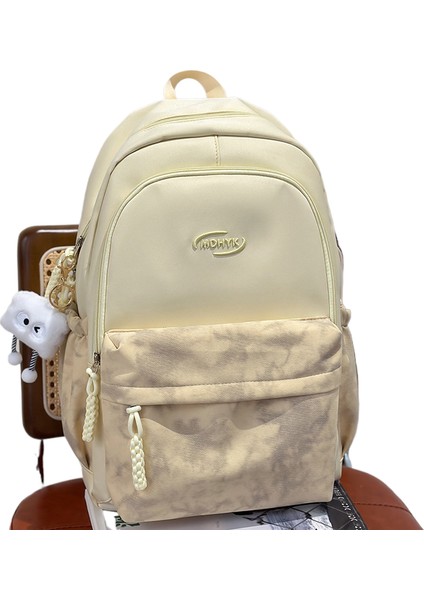 Ortaokul Kız Erkek Büyük Kapasiteli Çok Katmanlı Sırt Çantası (Yurt Dışından)