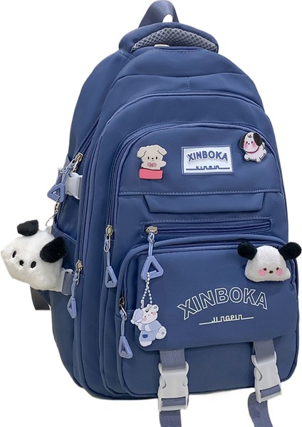 Sevimli Yüksek Kapasiteli Lise Ortaokul Öğrencisi Sırt Çantası (Yurt Dışından)