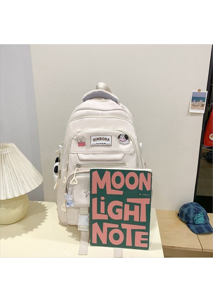 Sevimli Yüksek Kapasiteli Lise Ortaokul Öğrencisi Sırt Çantası (Yurt Dışından) indirimleri