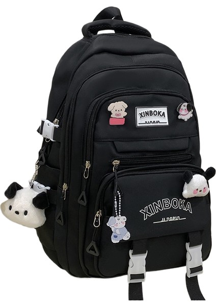 Sevimli Yüksek Kapasiteli Lise Ortaokul Öğrencisi Sırt Çantası (Yurt Dışından)