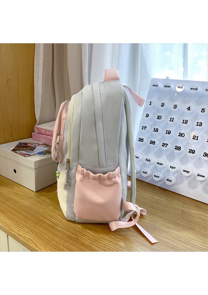 Üniversite Öğrencileri Için Büyük Kapasiteli Renkli Sırt Çantası (Yurt Dışından) modelleri