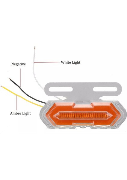 Adet 24V LED Araba Yan Ikaz Lambaları Dönüş Sinyal Işıkları Kamyon Yan Işıkları Römork Kamyonlar Için Uygun (Yurt Dışından) indirimleri