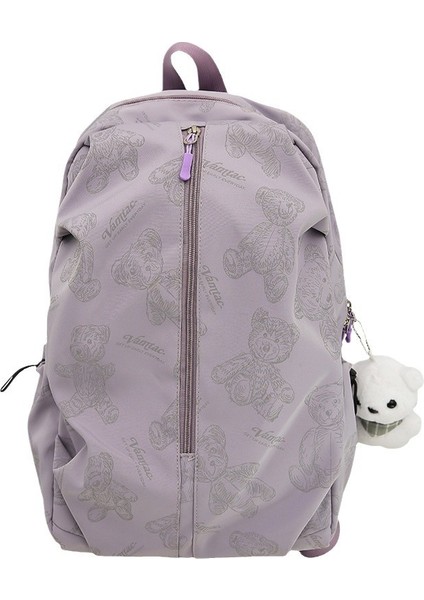 Erkek ve Kız Büyük Kapasiteli Baskılı Sırt Çantası (Yurt Dışından)