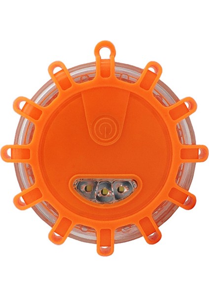 3 Paket LED Yol Fişekleri Acil Durum Işıkları Yol Kenarı Uyarı Güvenlik Diski Beacon Yanıp Sönen Flare Kiti, Yuvarlak (Yurt Dışından) fiyatları