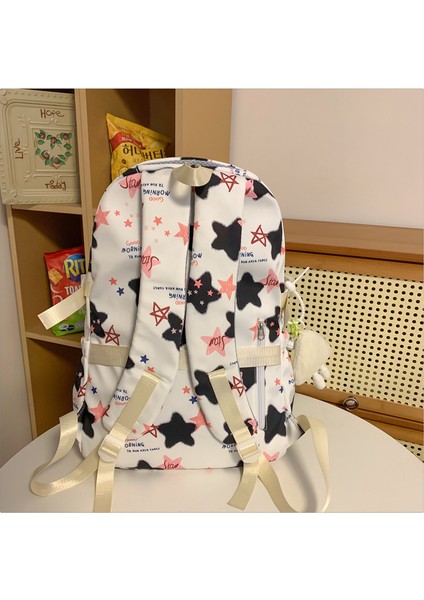 Ortaokul Lise Öğrencileri Büyük Kapasiteli Yıldız Sırt Çantası (Yurt Dışından) modelleri
