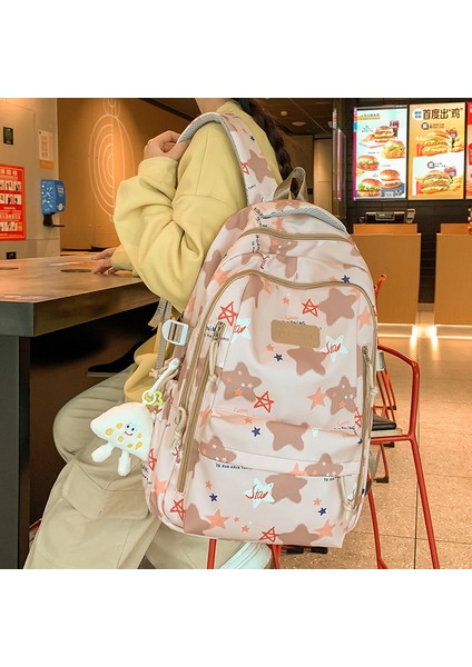 Ortaokul Lise Öğrencileri Büyük Kapasiteli Yıldız Sırt Çantası (Yurt Dışından) indirimleri