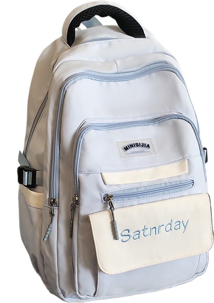 Ortaokul Öğrencileri Lise Dikiş Erkek Sırt Çantası (Yurt Dışından)