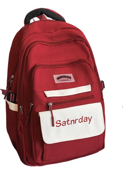 Ortaokul Öğrencileri Lise Dikiş Erkek Sırt Çantası (Yurt Dışından)
