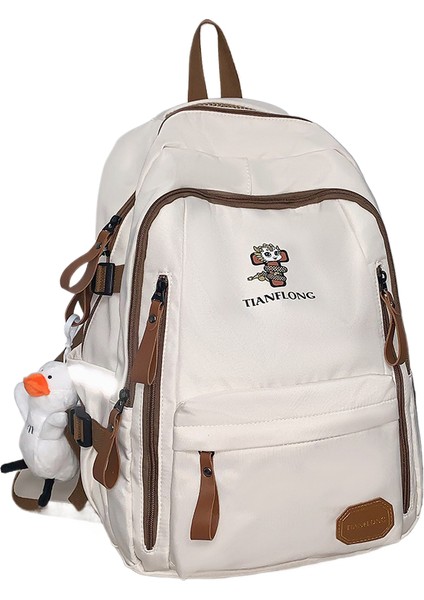 Üniversite Öğrencileri Ortaokul Lise Erkek Büyük Kapasiteli Sırt Çantası (Yurt Dışından)