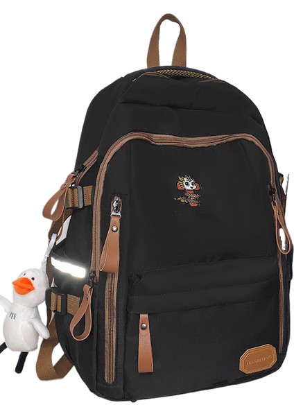 Üniversite Öğrencileri Ortaokul Lise Erkek Büyük Kapasiteli Sırt Çantası (Yurt Dışından)